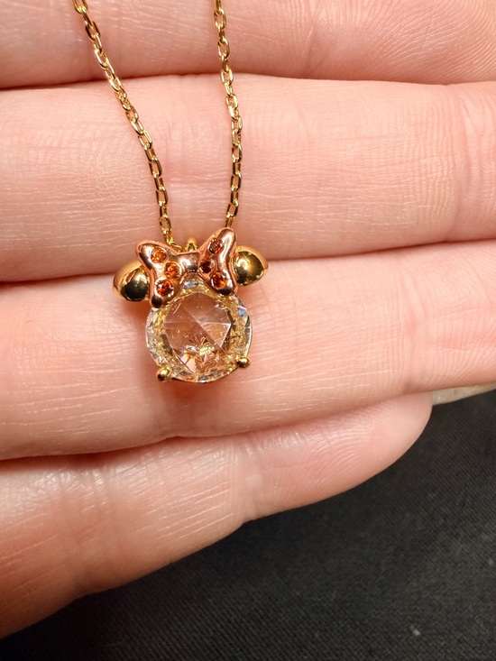 kate spade Jewelry - Kate Spade Disney X Minnie Clear
Pendant Necklace.